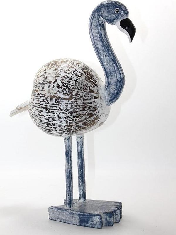 Ahşap Flamingo Figürü - Image 1