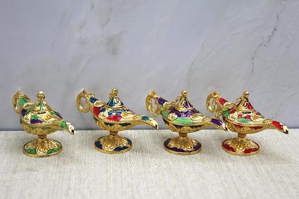 Mineli Metal Alaaddin Lambası Model 1 - Image 1