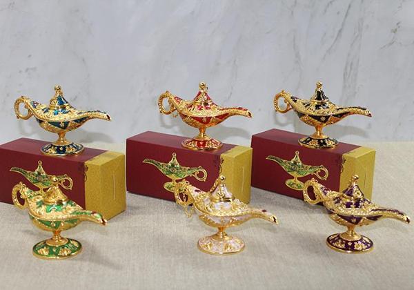 Mineli Metal Alaaddin Lambası Model 4 - Image 1