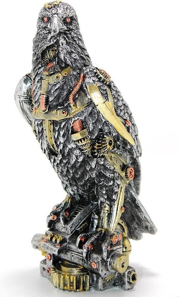 Steampunk Polyester Kartal Figürü - Image 1