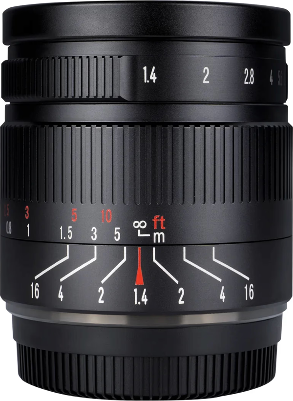 7Artisans 55mm F1.4 Mark II MF APS-C Lens (Z Mount) - Image 1