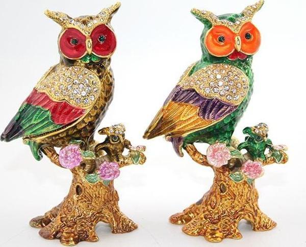 Swarovski Taşlı Tekli Baykuş - Image 1