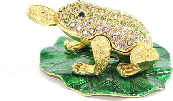 Swarovski Taşlı Tekli Kurbağa Model 2 - Image 1