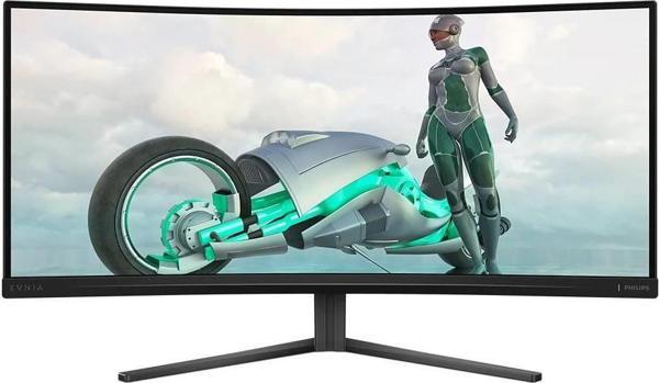 Philips Evnia 34M2C3500L 34" 180Hz 0.5ms HDMI DP AdaptiveSync HDR10 WQHD VA Curved Gaming Monitör - Image 1