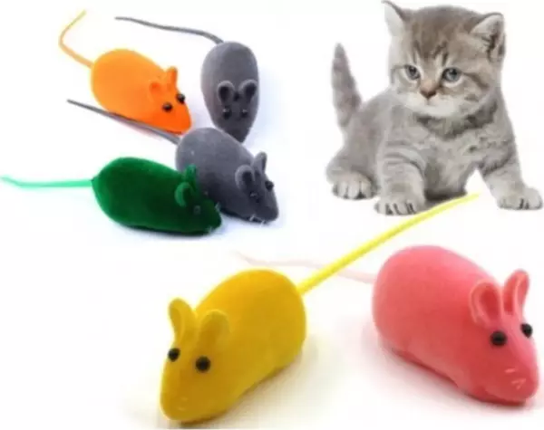 Kedi Eğitim Oyun Faresi 4 Adet - Image 1