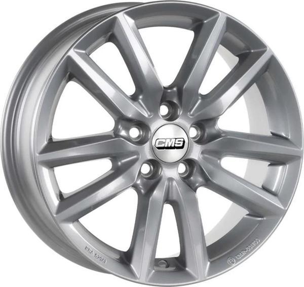 CMS-1275-07 6.5x16" -5x112 ET41 57.1 Racing Silver Jant (4 Adet) - Image 1