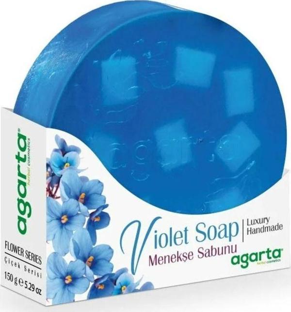 Agarta Çiçek Ve Meyve Bahçesi Sabunu 150 Gr Menekşe - Image 1