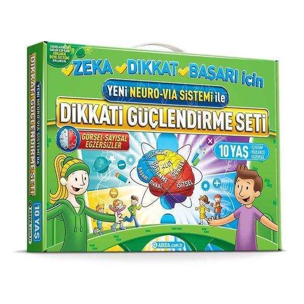Dikkati Güçlendirme Seti - 4.Sınıf - 10 Yaş - Adeda Yayıncılık - Image 1