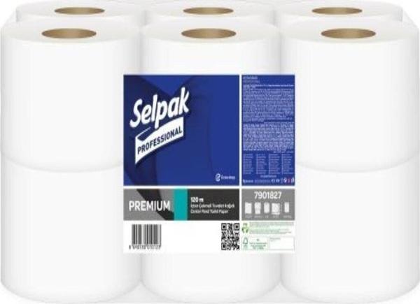 Selpak Professional Premium Içten Çekmeli Tuvalet Kağıdı 120M - Image 1