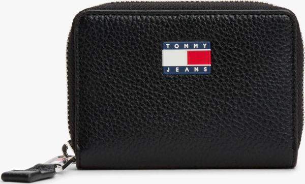 Tommy Jeans TJW MUST SMALL ZA Kadın Siyah Cüzdan AW0AW17642BDS - Image 1
