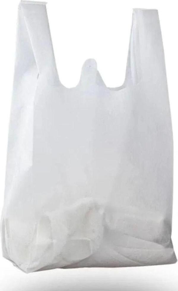 100 Adet 45x75 Ultra Kalın Et Taşıma Poşeti Poşeti (40 Kg Taşır) - Image 1