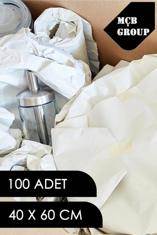 40x60cm Tabak Bardak Sarma Taşıma Taşınma Paketleme Kağıdı 100 Adet - Image 1