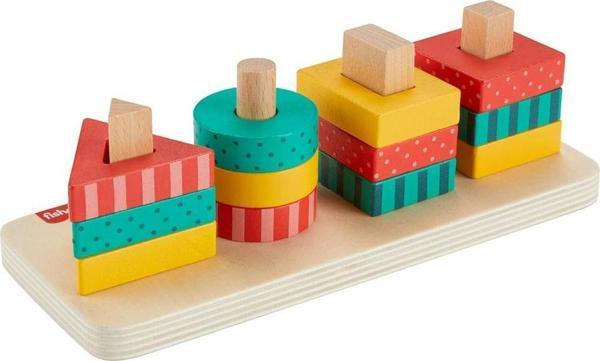Fisher Price Ahşap Dizme Parçaları HXV05 - Image 1