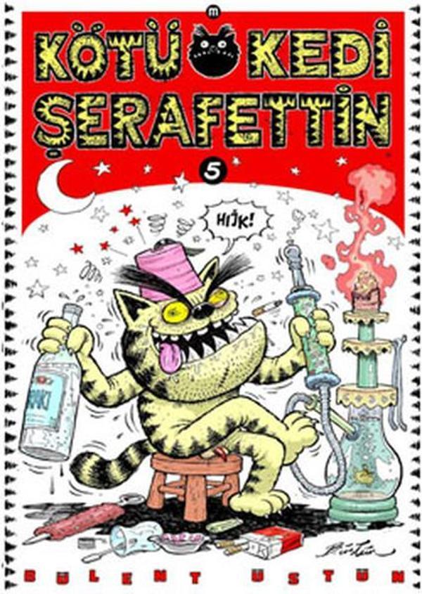 Kötü Kedi Şerafettin 5 - Mürekkep Basım Yayın - Image 1