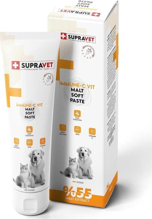 Immune C Kedi ve Köpek Bagisiklik Güçlendirici Malt Paste 100 gr - Image 1