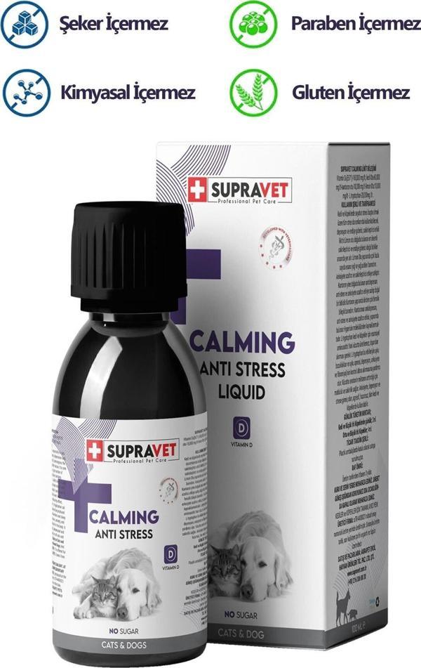 Anti Stress Kedi Ve Köpekler İçin Sıvı Sakinleştirici Damla 100ml - Image 1