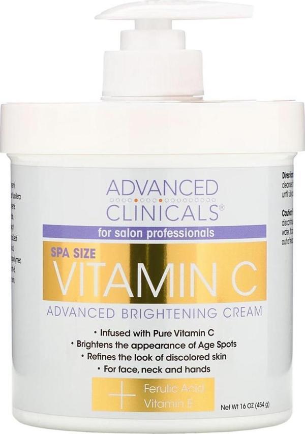 Advanced Clinicals Vitamin C Krem 454GR - Image 1