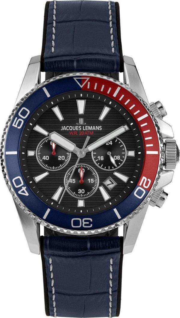 JACQUES LEMANS 1-2206D LIVERPOOL DIVER ERKEK KOL SAATİ - Image 1
