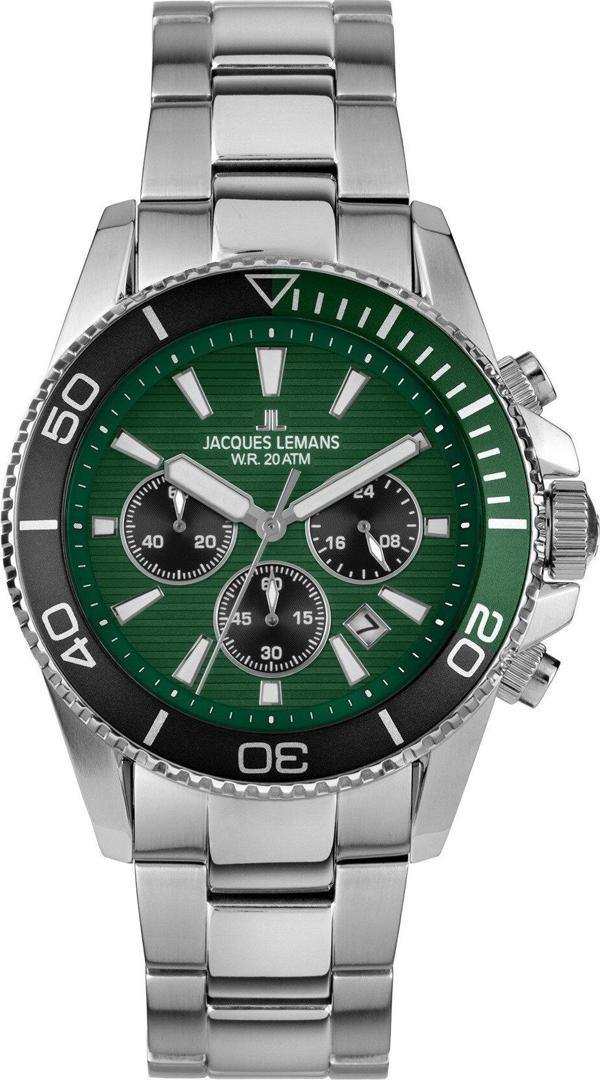 JACQUES LEMANS 1-2206I LIVERPOOL DIVER ERKEK KOL SAATİ - Image 1