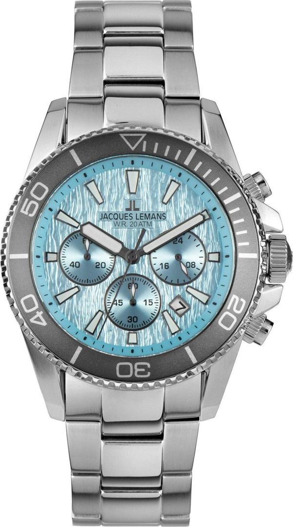 JACQUES LEMANS 1-2206K LIVERPOOL DIVER ERKEK KOL SAATİ - Image 1