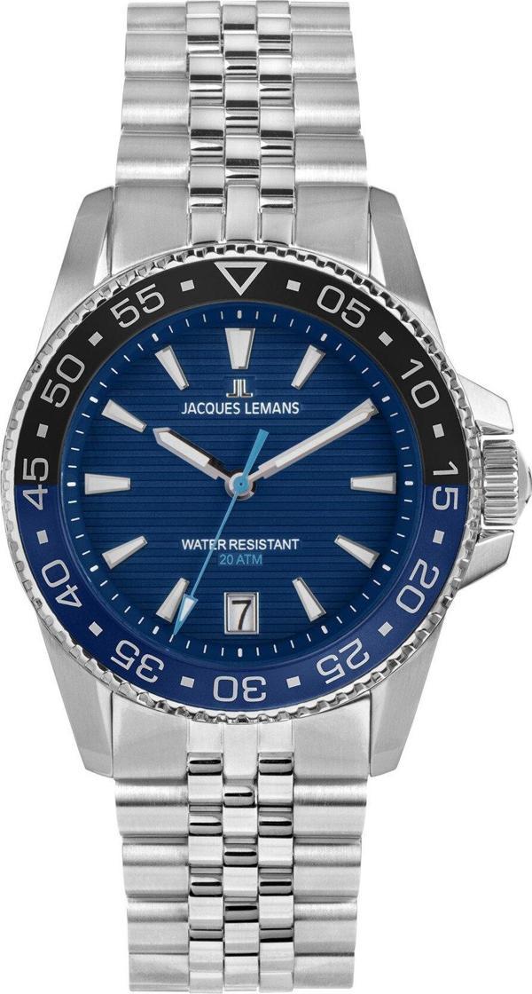 JACQUES LEMANS 1-2205I LIVERPOOL DIVER ERKEK KOL SAATİ - Image 1