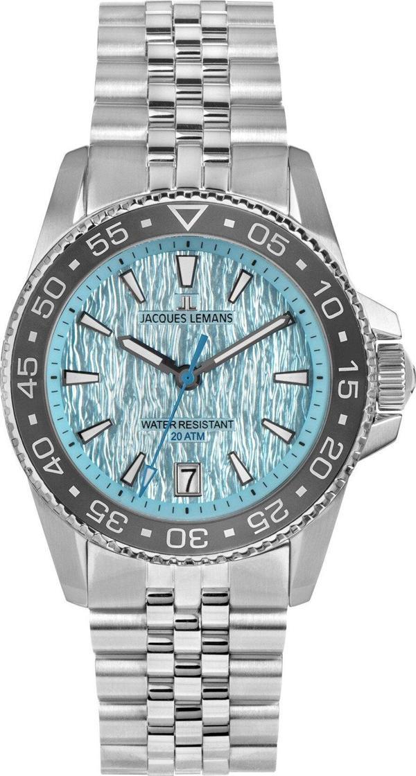 JACQUES LEMANS 1-2205M LIVERPOOL DIVER ERKEK KOL SAATİ - Image 1