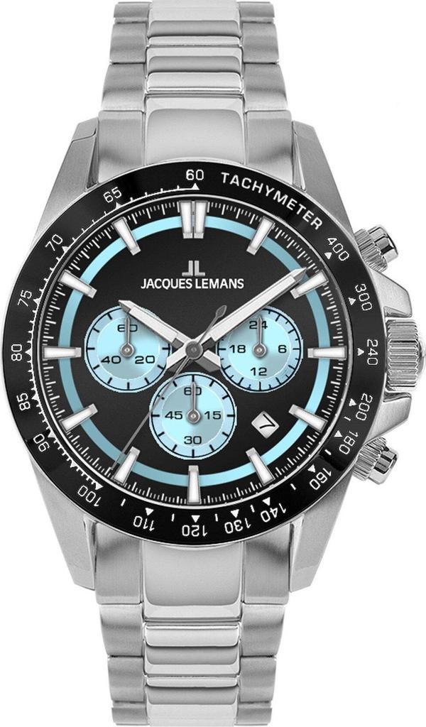 JACQUES LEMANS 1-2207B LIVERPOOL CHRONOGRAPH ERKEK KOL SAATİ - Image 1
