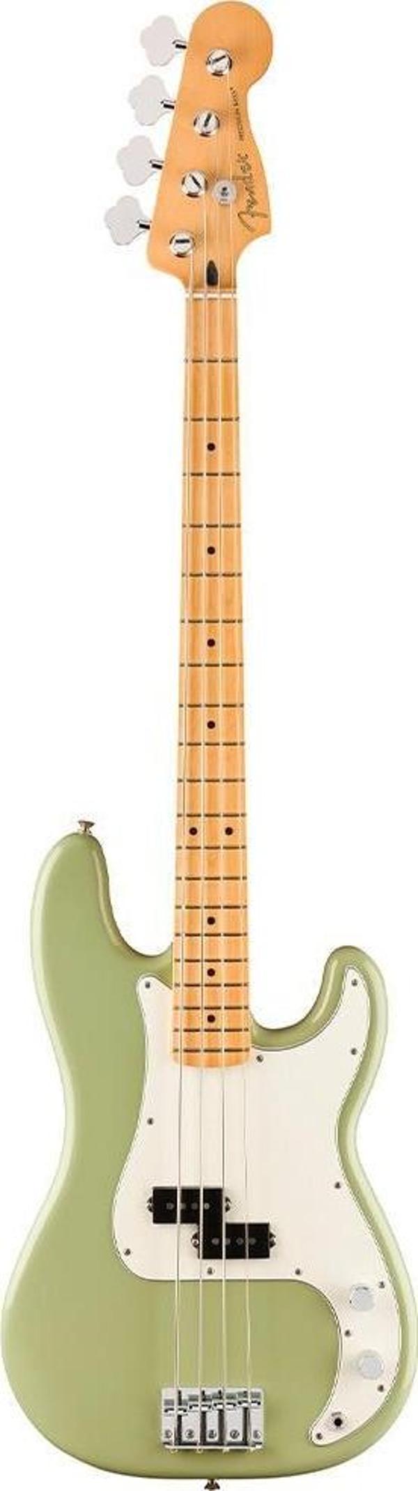 Fender Player II Precision Bass Akçaağaç Klavye Birch Green Bas Gitar - Image 1