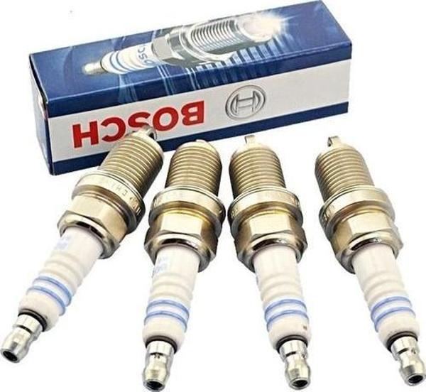 Bosch A3, Golf, Bora Üç Tırnak 4'Lü Buji Takımı F7Ltcr (Bkur6Et-10) - Image 1