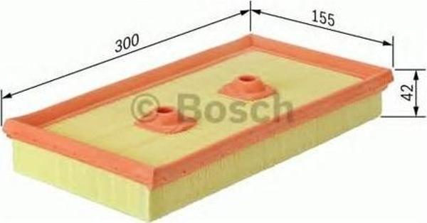 Bosch Hava Filtresi 42X300X155 Golf V 1.6 Fsı 03 Bag - Image 1