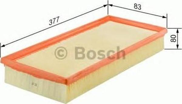 Bosch F026400051 Hava Filtresi Clıo Iı (01-) - Kng (01-) - Logan (05-) - Sandero (08-)-Almera-Kubıstar 1.5 (Süngerli) - Image 1