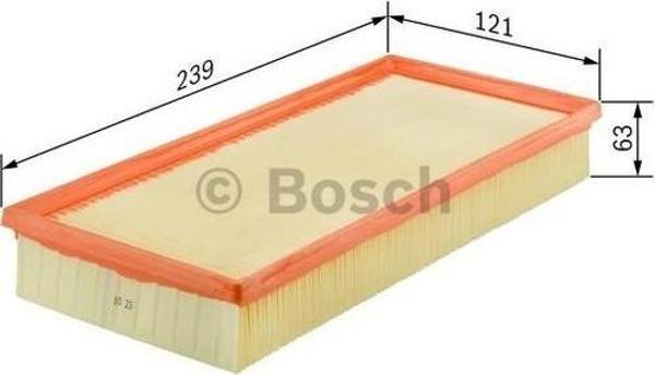 Bosch Hava Filtresi C-Elysee-Ds3-C3 A51-P301-P208-P308 T9-P2008 Ebo-Eb2 - Image 1