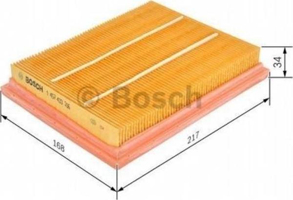 Bosch 1457433306 Hava Filtresi Ford Fiesta 1.4 1.6 02 Mini Coope - Image 1