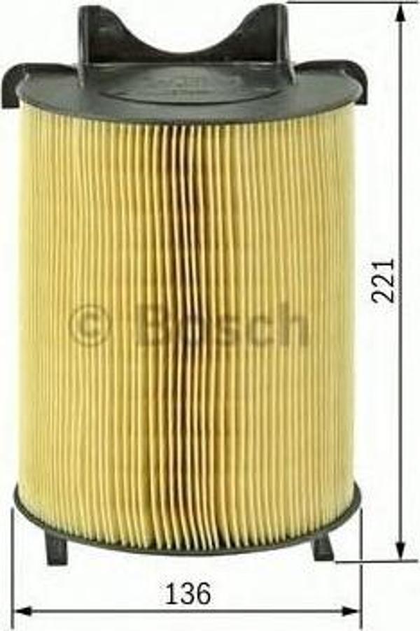 Bosch 1457433576 Hava Filtresi Golf-Caddy Iıı-Passat-Jetta Iıı-Touran-Toledo Iıı-Octavıa-Leon1.2Tsı-1.4Tsı-1.6-2.0Fsı - Image 1