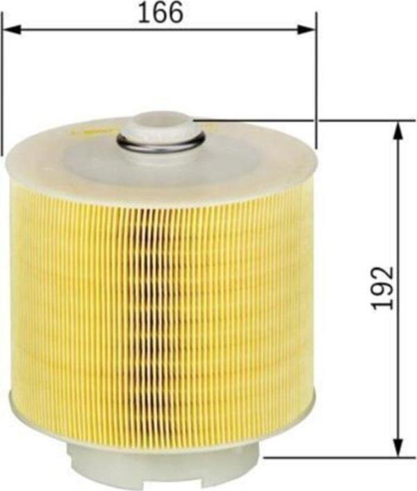 Bos-f026400028 Hava Filtresi A6 2004 - 20112.7 Tdı V6 2... - Image 1