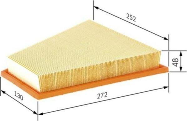 Bos-f026400149 Hava Filtresi 5 (f10/f11/f18) 2009 - 520... - Image 1