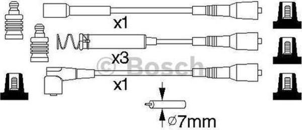 Bosch Buji Kablosu Silikon Set - Image 1