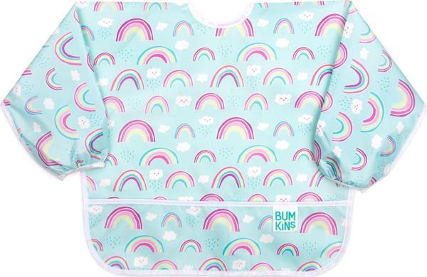 Bumkins Uzun Kollu Önlük (6-24 ay) - Rainbows - Image 1