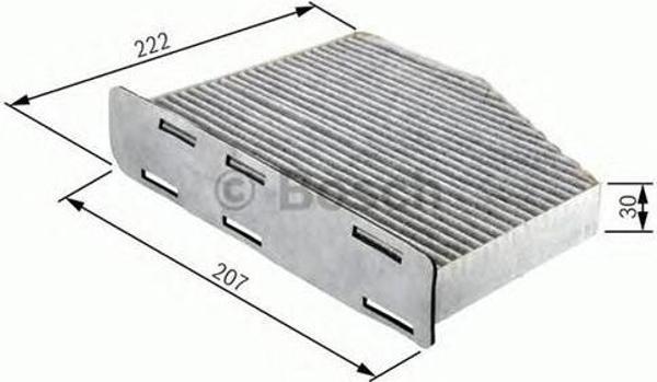 Bosch 1987432365 Polen Filtresi Doblo 1.2-1.3Jtd-1.3D-1.4-1.6 16V-1.9Jtd (01-)- Idea 1.2 16V-1.4-1.3Jtd-1.3Mtj-1.9Jtd - Image 1
