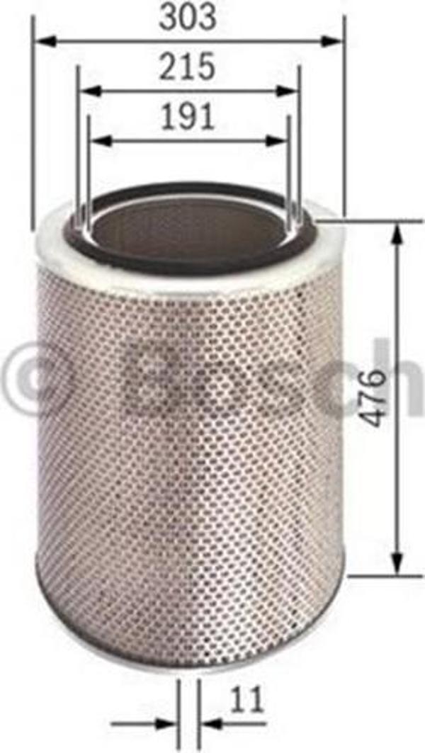 Bosch Hava Filtresi 1457429969 - Image 1