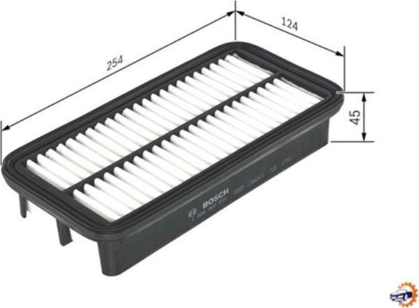 Hava Filtresi Hyundaı Getz 1.5 Crdi Bosch F026400016 - Image 1