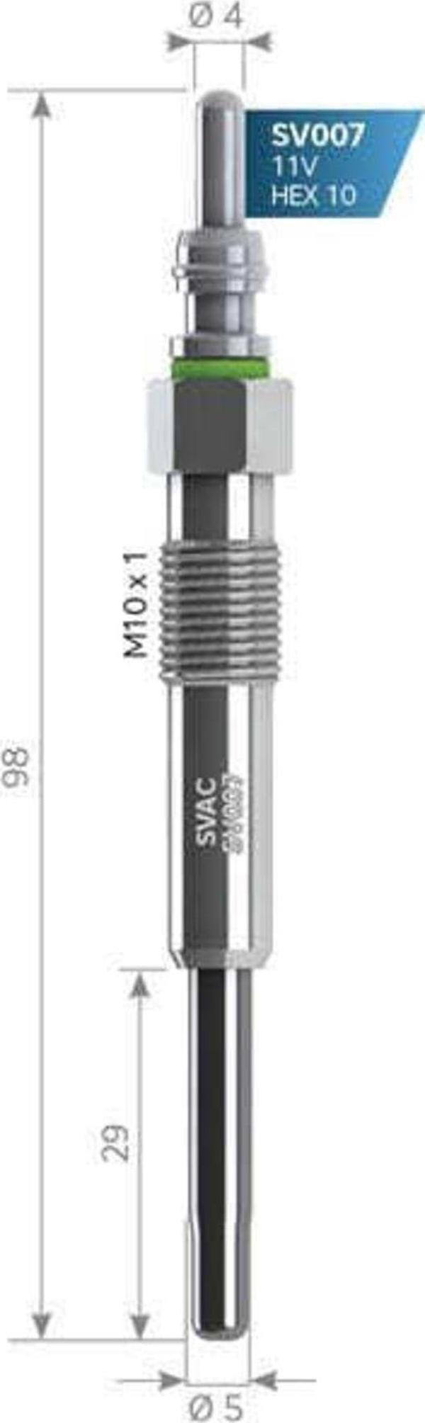 Sv007 Isıtma Kızdırma Bujisi Skoda Gx98 N10579201 - Image 1