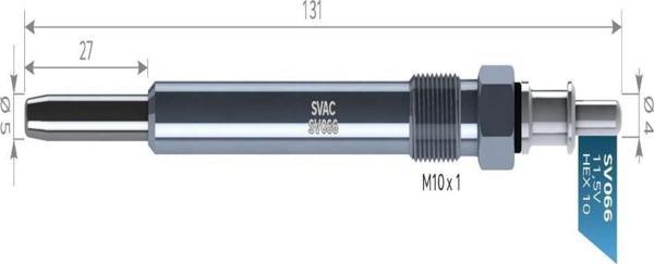 Sv066 Kızdırma Bujısı Mercedes W203 00-07 W211 02-08 W163 99 - Image 1