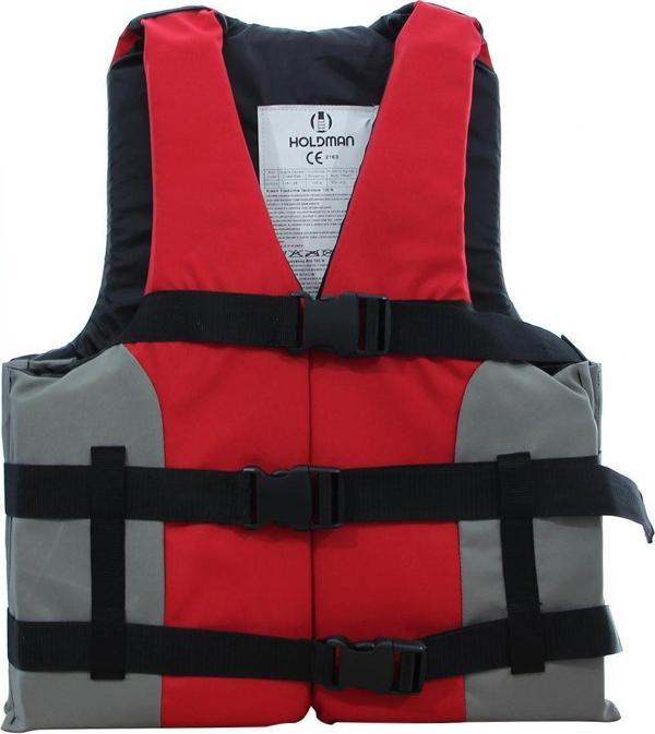 Holdman Water Sport CE Belgeli Can Yeleği ( 100 Newton Yüzdürme Yardımcısı ) KIRMIZI-S - Image 1