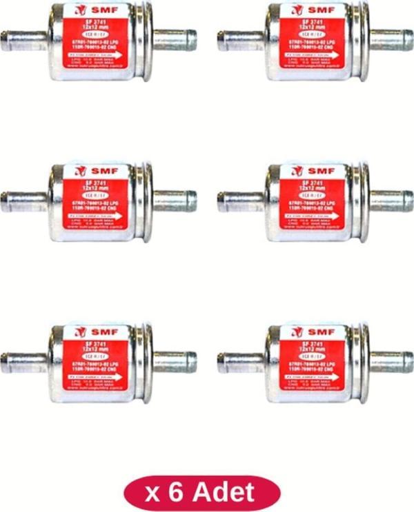 Lpg Otogaz Filtresi 12x12 (6 Ad. ) Cangas ,zavolli ,atiker ,akl ,aldesa ,mimgas, Vikars Uyumlu - Image 1