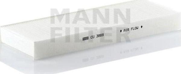 Polen Filtresi Mercedes Actros Mp2/mp3 1831-1832-1835-1836man-cu3869 000 830 11 18 0008301118 A00083 - Image 1