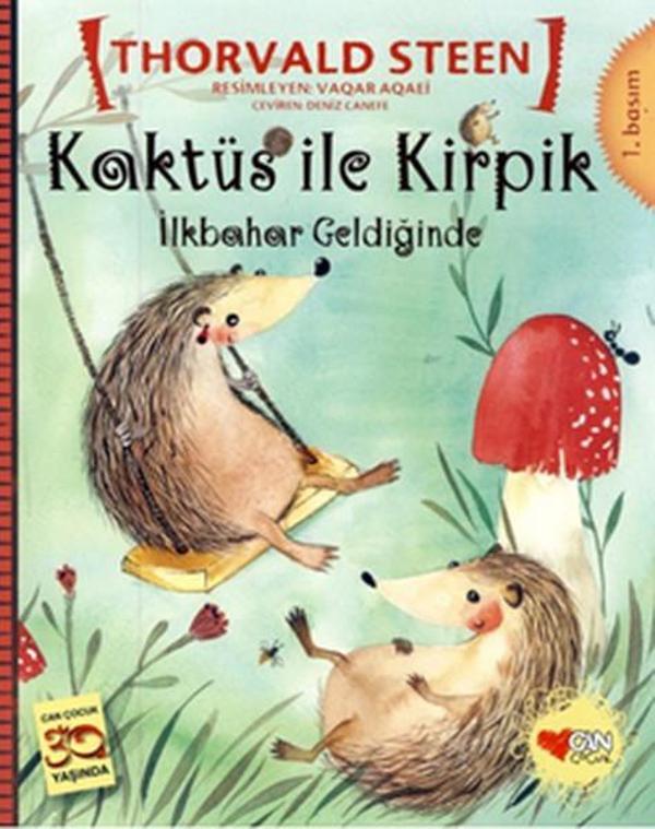 Kaktüs İle Kirpik İlkbahar Geldiğinde - Can Çocuk Yayınları - Image 1