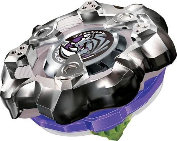 Takara Tomy Beyblade X Horn Rhino 3-80S Defense Tip Metal Topaç – Booster Paket (Fırlatıcı Hariç) - Image 1