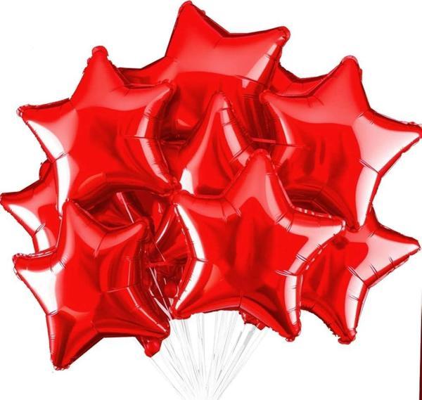 YILDIZ FOLYO BALON KIRMIZI 18 INC - Image 1