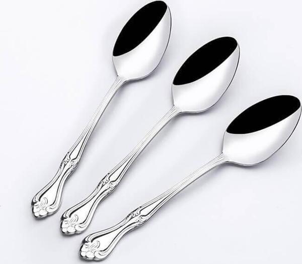 Nehir Lalezar Sade 6lı Çay Kaşık - Image 1